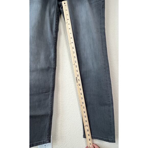 NWT a.n.a Low Rise Skinny Fit Through Hip And Thigh Gray Stretch Jeans 31/12 - Picture 10 of 12